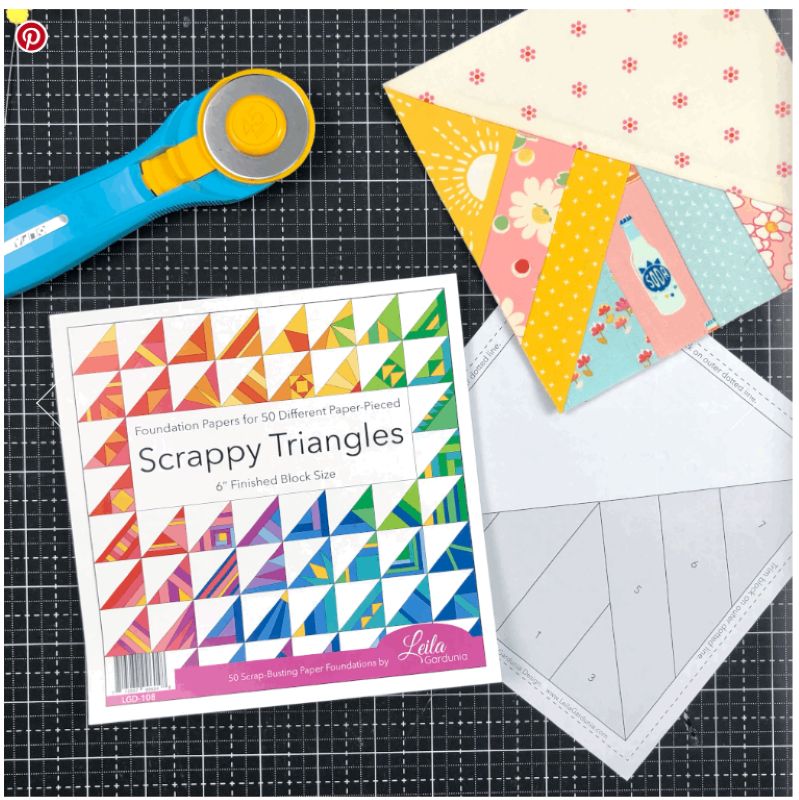 Foundation Pad - Scrappy 6" Triangle