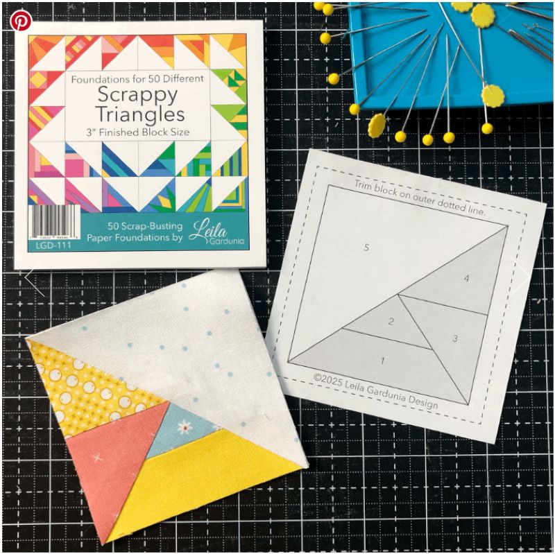 Foundation Pad - Scrappy 3" Triangle