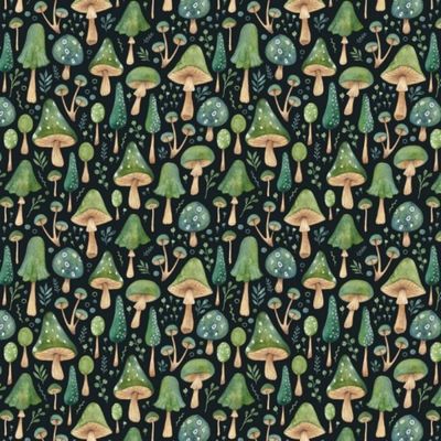 In The Forest - Mushrooms per metre