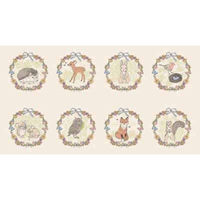 My Secret Garden 8 Square Panel - 60cm