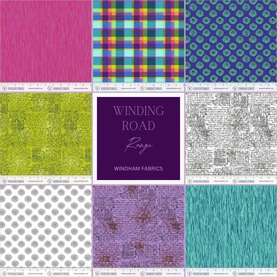 Winding Road - Natalie Barnes for Windham - per metre