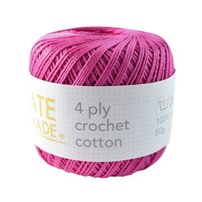 Crochet Cotton 4ply