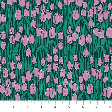 Clean Cut by Anna Maria Textiles - per metre, Print: Lapis AMT181-63L
