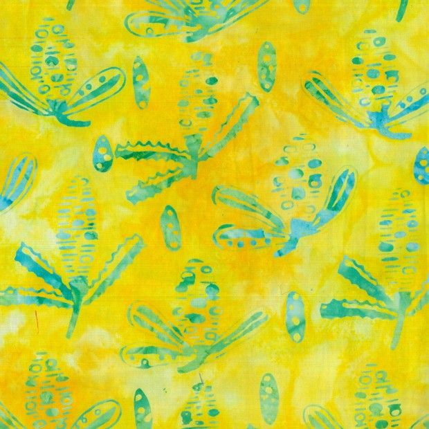 Bright Delight 2 Batik Range - per metre, Print: BA-2430