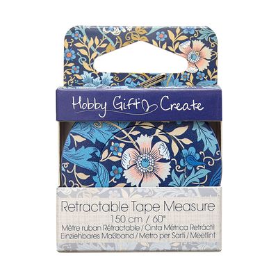 Retractable Tape Measure - William Morris 150cm/60"