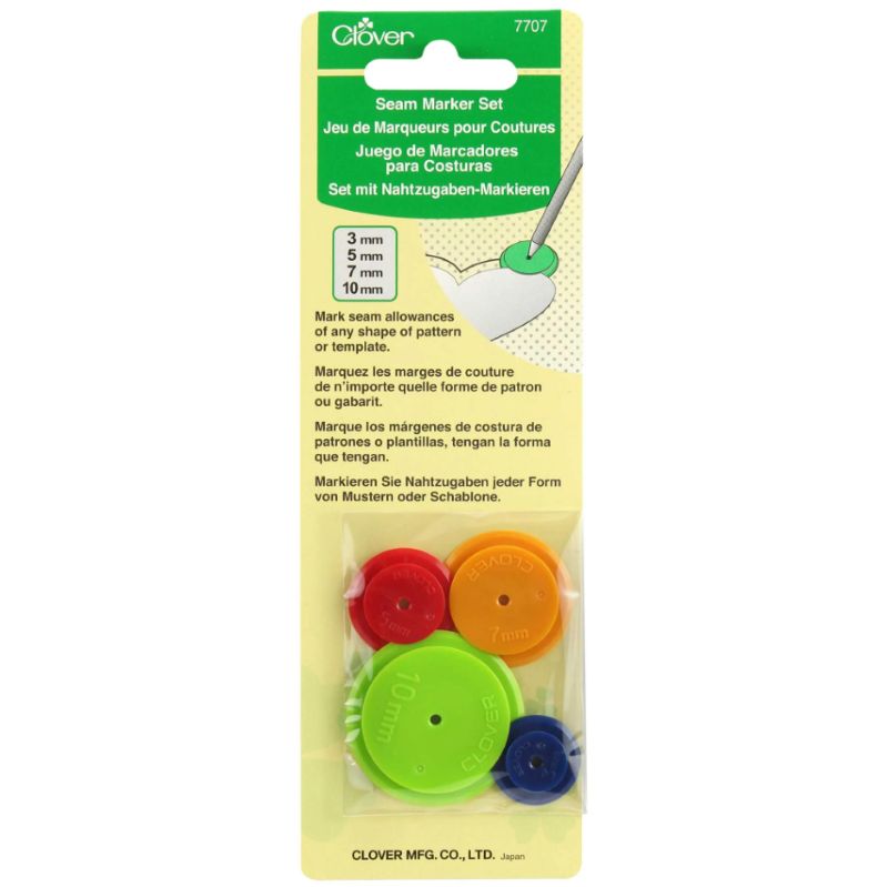 Seam Marker Set 4pc 3-10MM