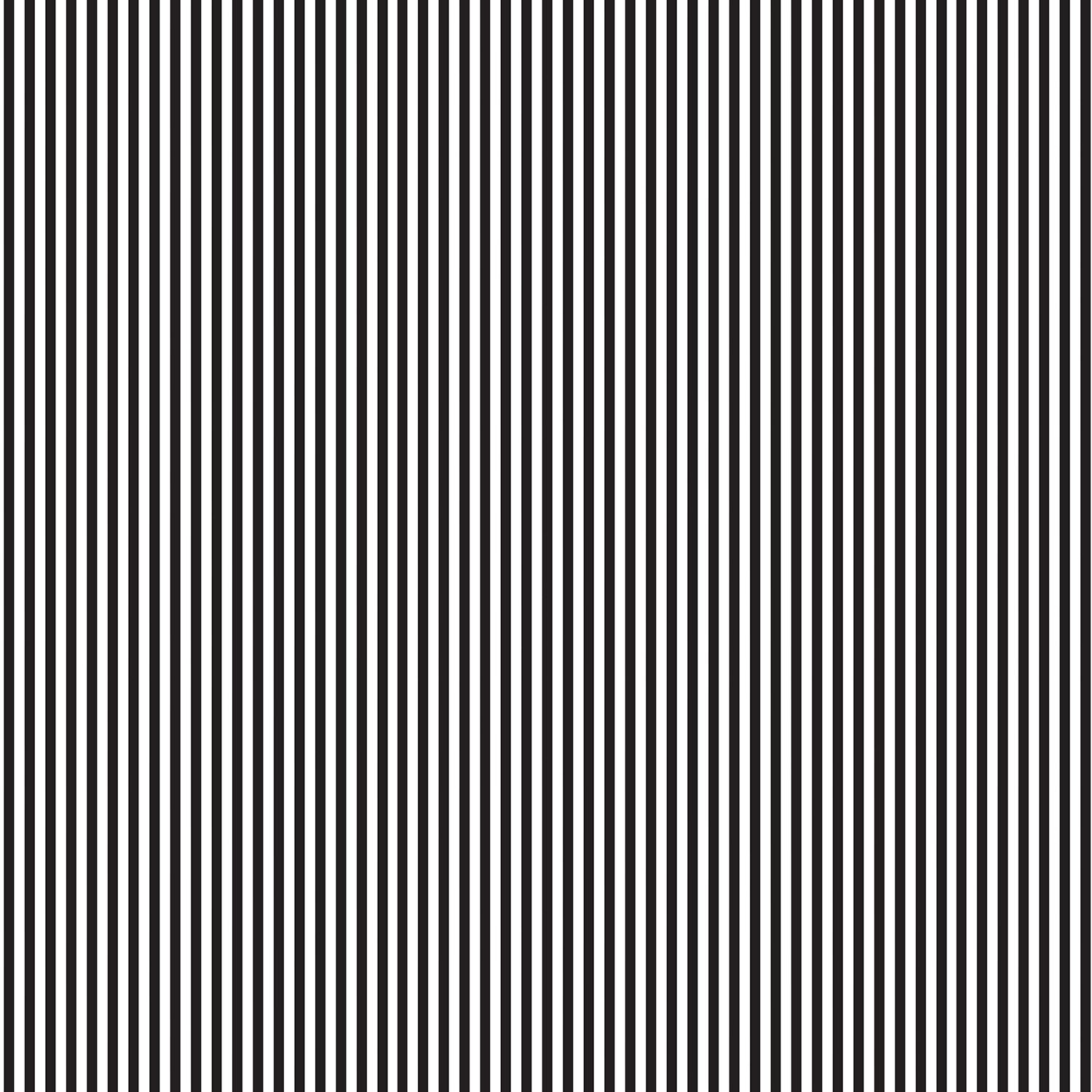 1/8" Black and White Stripes - per metre