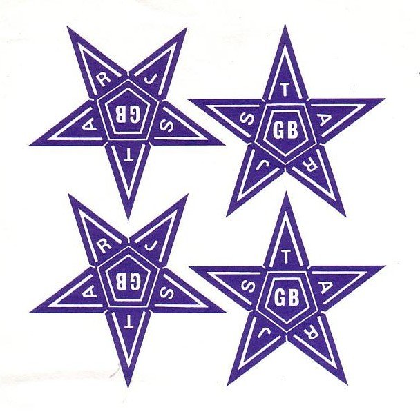 Juniors Gummed Stars