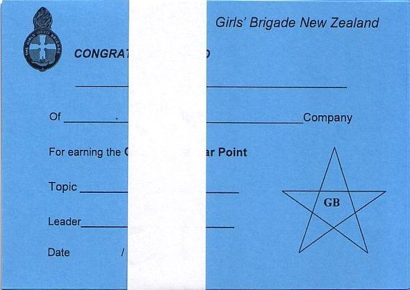 Blue God's Book Certs (set of 4)