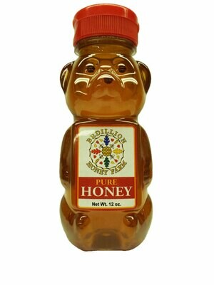 Pure Wildflower Honey Bear 12 oz.