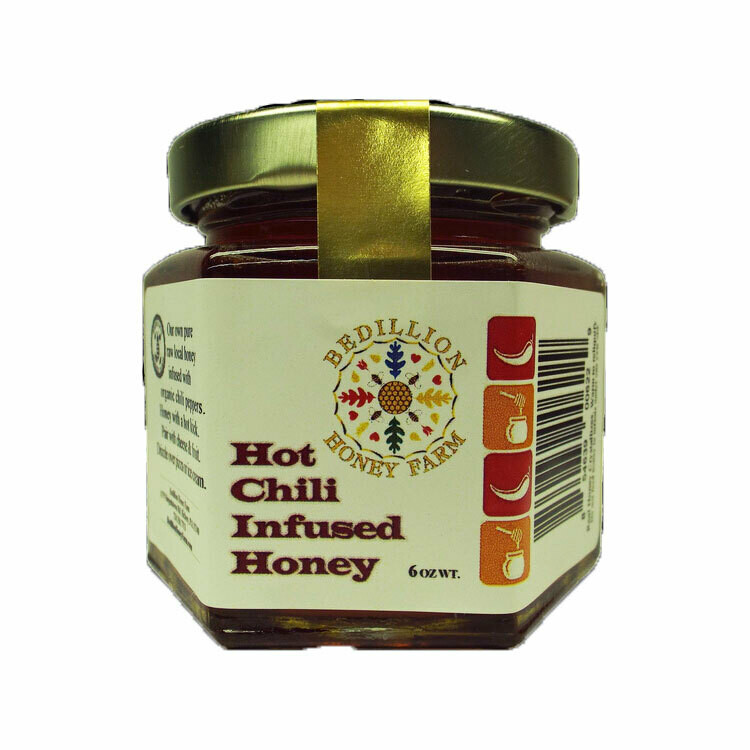 Hot Chili Infused Honey - 2 sizes available