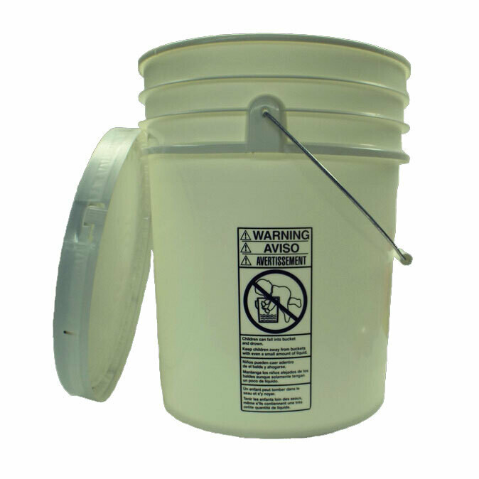 Honey Pail with Lid - 5 Gallon- On Farm Pickup Only