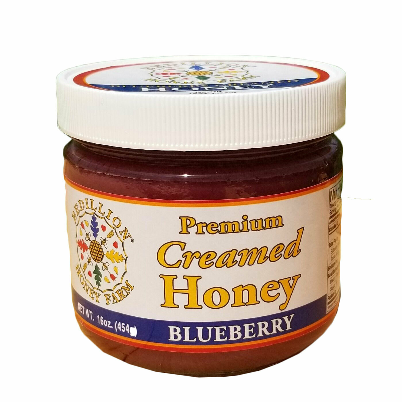 Blueberry Creamed Honey 16 oz.