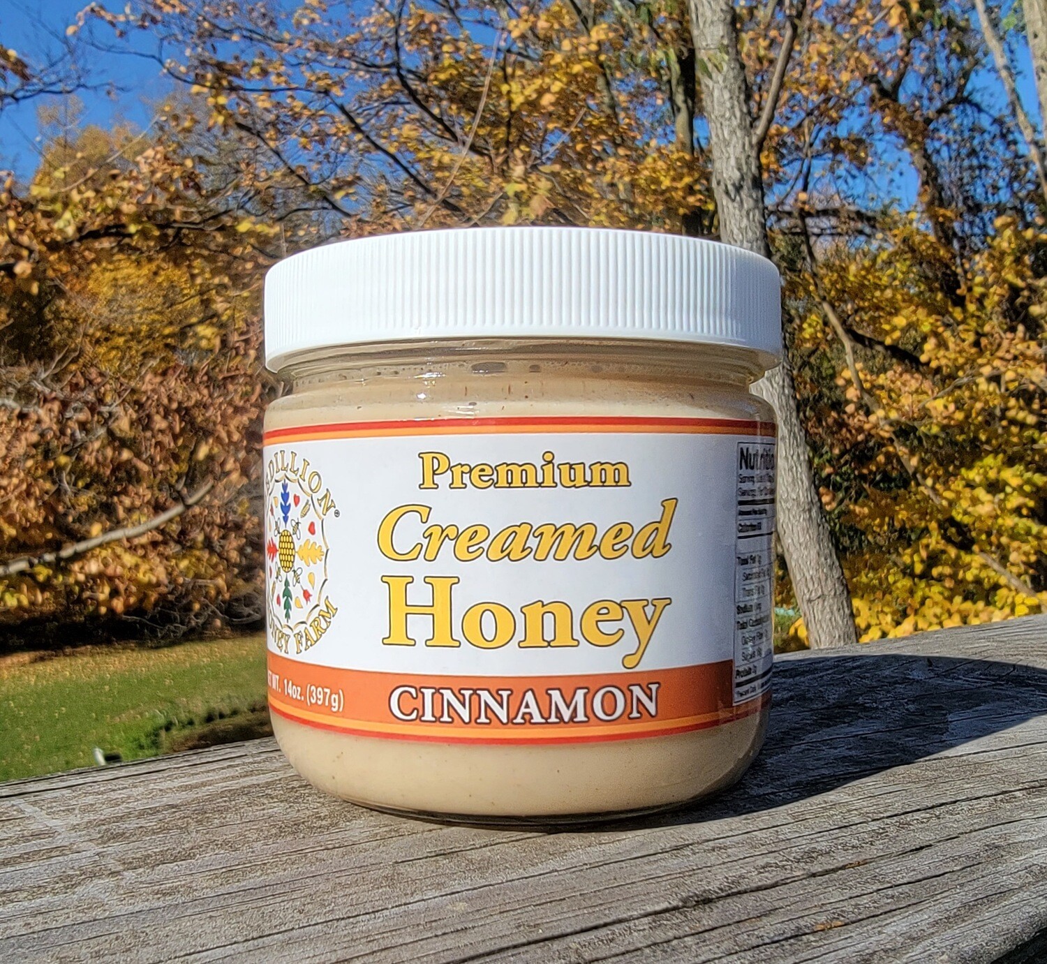 Cinnamon Creamed Honey 14 oz.