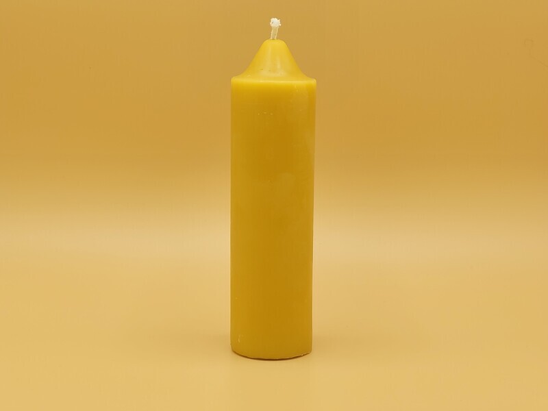 Beeswax Candle, Hand Poured, Pillars, Tapers &amp; Molded Shapes