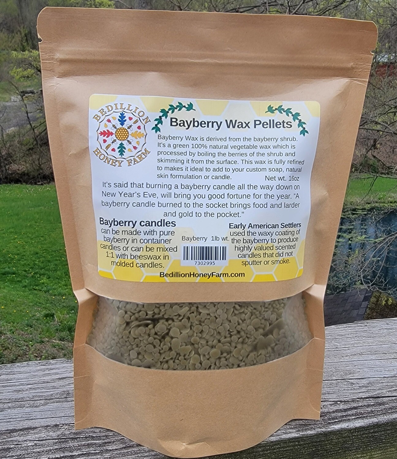 Bayberry Wax Pellets 1lb