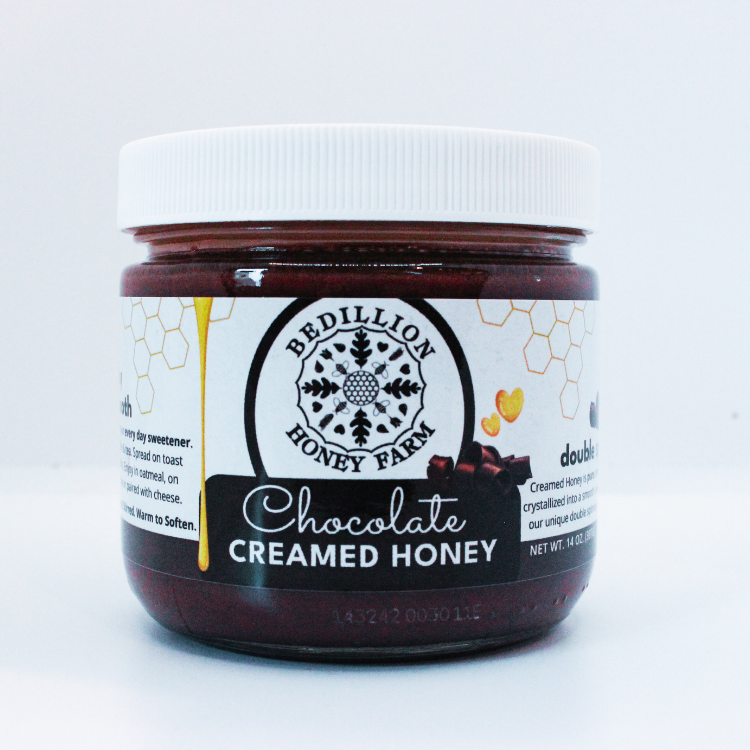 Chocolate Creamed Honey 14 oz. Chocolate Creamed Honey 14 oz.