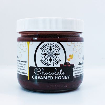 Chocolate Creamed Honey 14 oz.