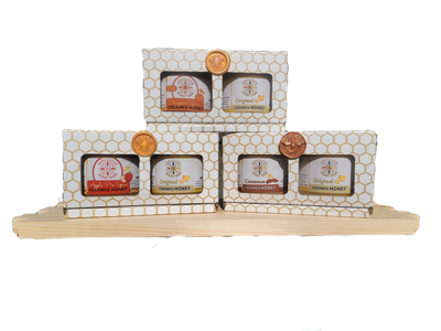 Gift Box - 2 Pack of Premium Creamed Honeys
