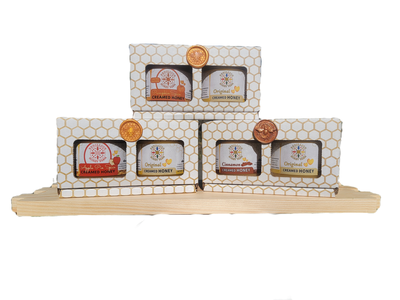 Gift Box - 2 Pack of Premium Creamed Honeys