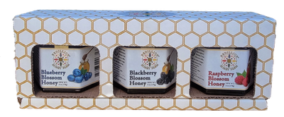 Gift Box - 3 Pack of Premium Honeys