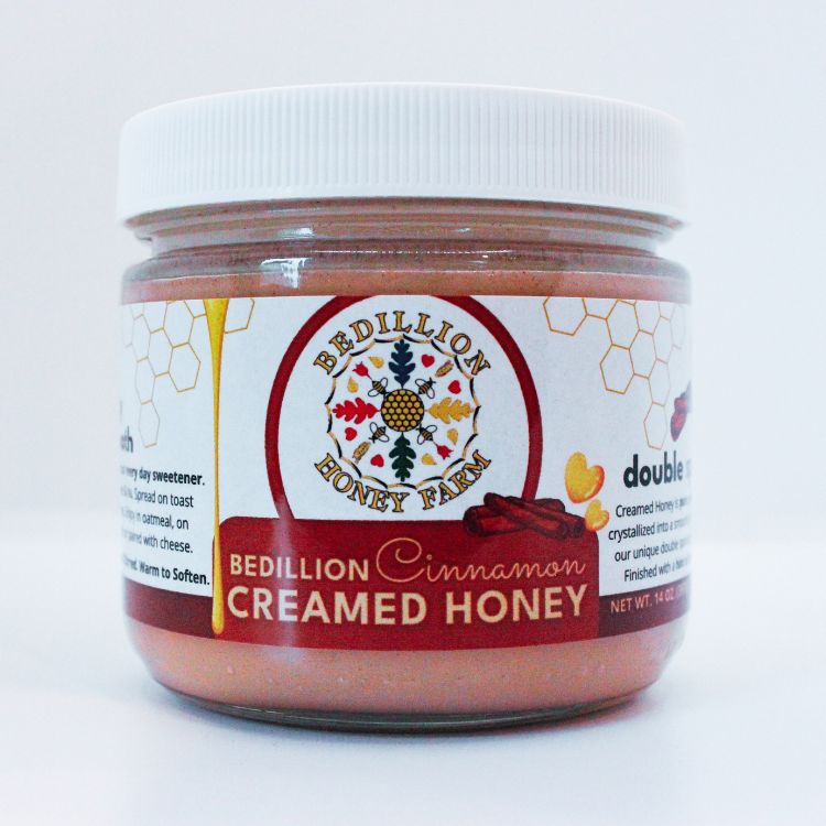 Cinnamon Creamed Honey 14 oz.