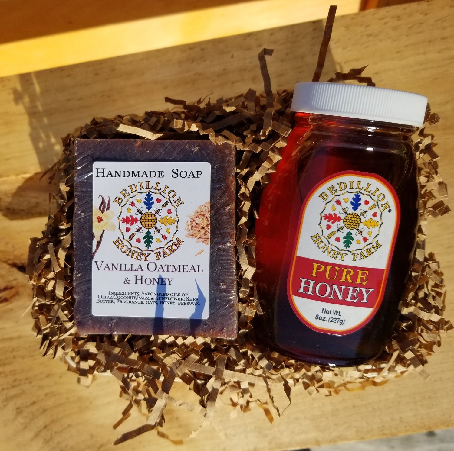 Honey Gift Basket-2 piece