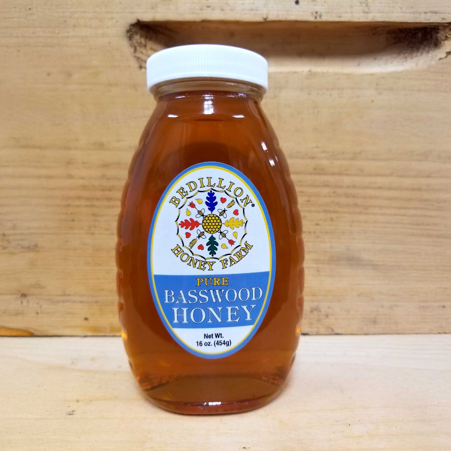 Basswood Honey (Linden Honey) 16 oz.