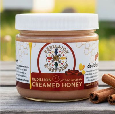 Cinnamon Creamed Honey 14 oz.