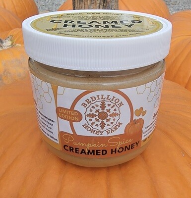 Pumpkin Spice Creamed Honey 14 oz.