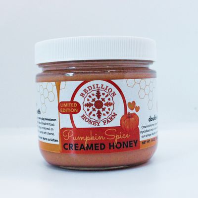Pumpkin Spice Creamed Honey 14 oz.