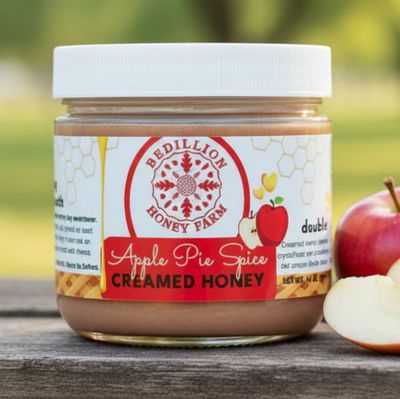 Apple Pie Spice Creamed Honey 14 oz.