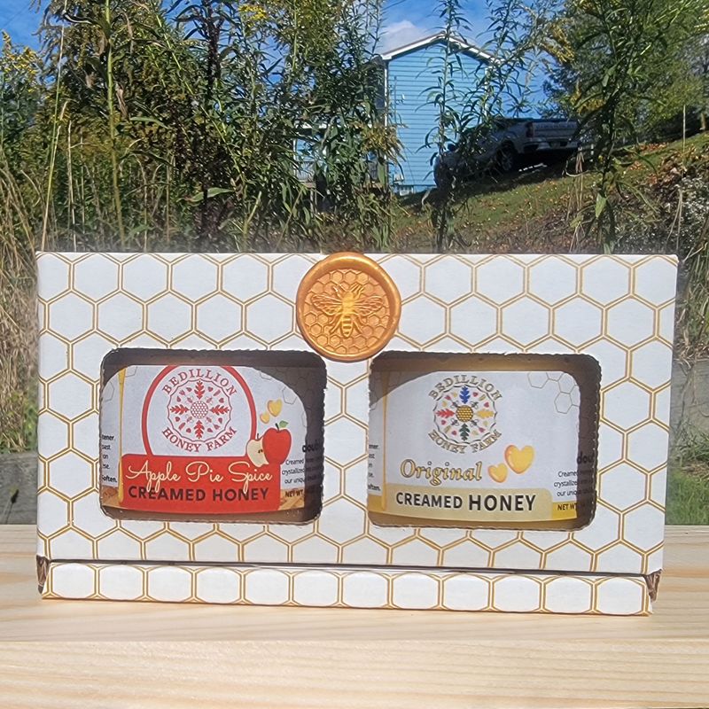 Gift Box - 2 Pack of Premium Creamed Honeys