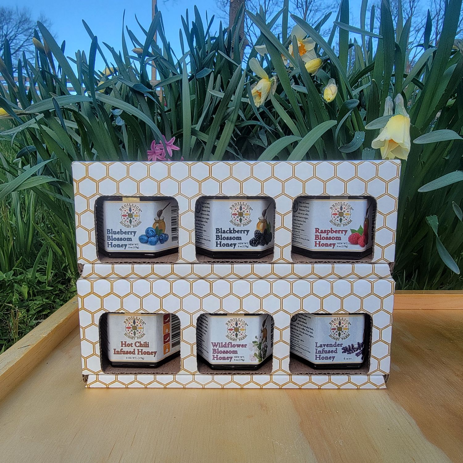 Gift Box - 3 Pack of Premium Honeys