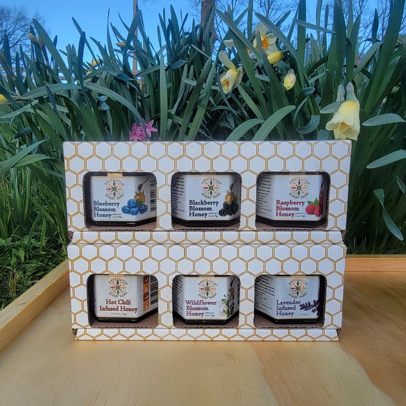 Gift Box - 3 Pack of Premium Honeys