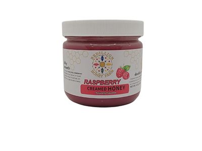 Raspberry Creamed Honey 14 oz.