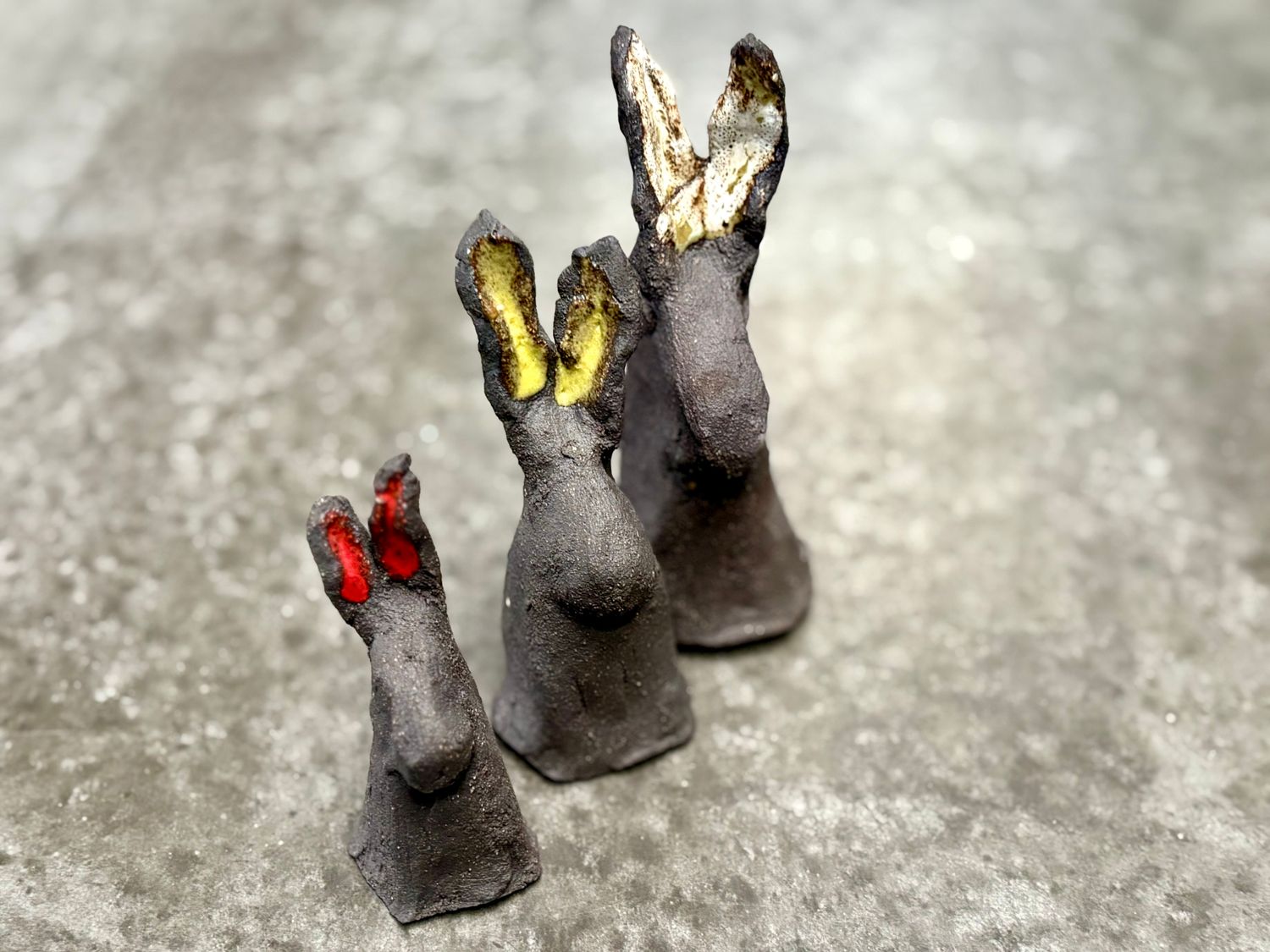 De drie biggetjes ( Ah, nee, het zijn haasjes!)