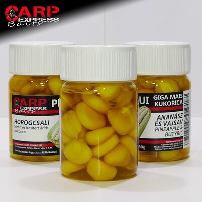 CPX Baits Főtt színezett Perui Giga kukorica horogcsali - Ananász/Vajsav 50 gramm CPX Baits Főtt színezett Perui Giga kukorica horogcsali - Ananász/Vajsav 50 gramm