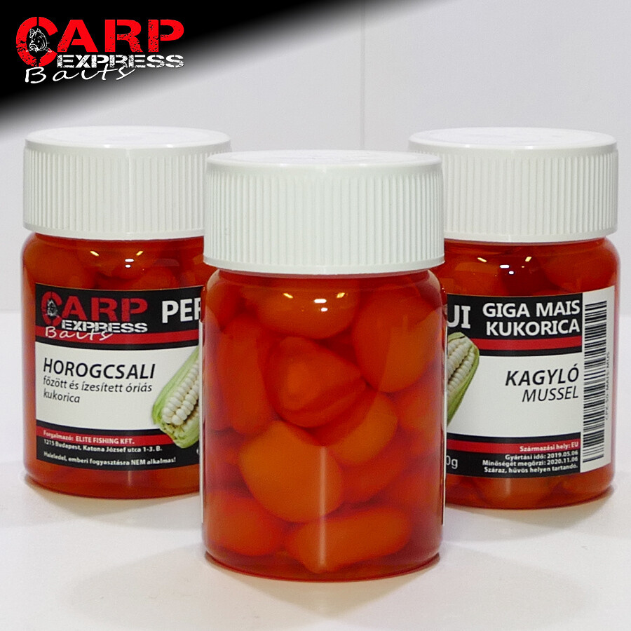 CPX Baits Főtt színezett Perui Giga kukorica horogcsali - Kagylós 50 gramm