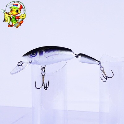 5 Jointed Medium Runner - 2 részes lebegő wobbler - SI 5 Jointed Medium Runner - 2 részes lebegő wobbler - SI