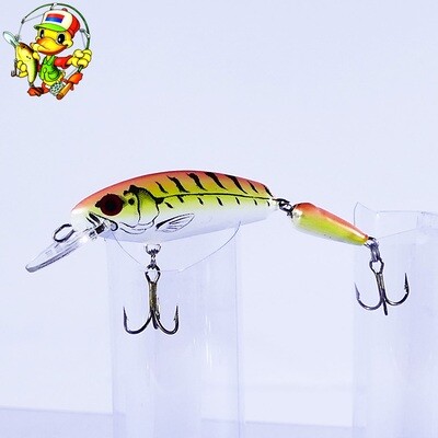 5 Jointed Medium Runner - 2 részes lebegő wobbler - FT-R 5 Jointed Medium Runner - 2 részes lebegő wobbler - FT-R
