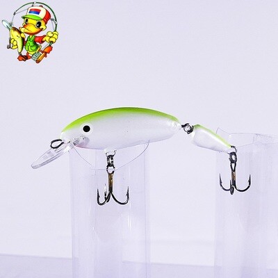 5 Jointed Medium Runner - 2 részes lebegő wobbler - UV-FY 5 Jointed Medium Runner - 2 részes lebegő wobbler - UV-FY