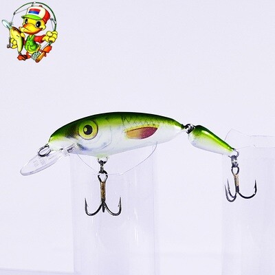 5 Jointed Medium Runner - 2 részes lebegő wobbler - SIL 5 Jointed Medium Runner - 2 részes lebegő wobbler - SIL
