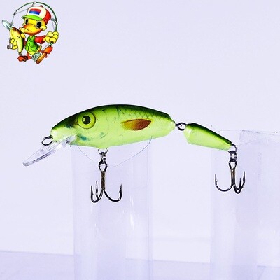 5 Jointed Medium Runner - 2 részes lebegő wobbler - CHA-SIL 5 Jointed Medium Runner - 2 részes lebegő wobbler - CHA-SIL