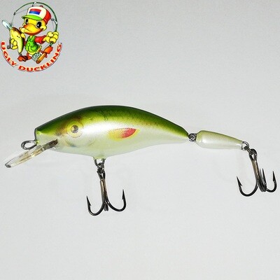 Ugly Duckling 6 Jointed Medium Runner - 2 részes lebegő wobbler - SIL Ugly Duckling 6 Jointed Medium Runner - 2 részes lebegő wobbler - SIL