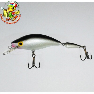 Ugly Duckling 6 Jointed Medium Runner - 2 részes lebegő wobbler - BS Ugly Duckling 6 Jointed Medium Runner - 2 részes lebegő wobbler - BS