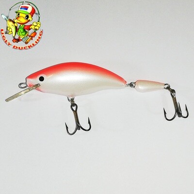 Ugly Duckling 6 Jointed Medium Runner - 2 részes lebegő wobbler - UV-FR Ugly Duckling 6 Jointed Medium Runner - 2 részes lebegő wobbler - UV-FR