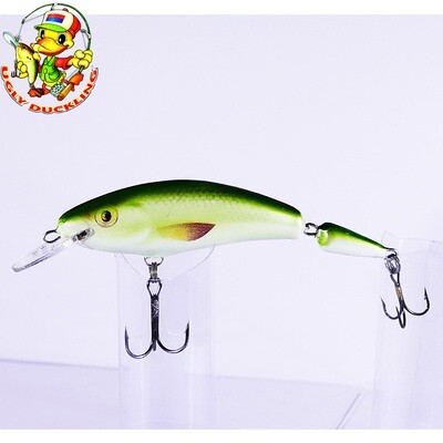 Ugly Duckling 7 Jointed Medium Runner - 2 részes lebegő wobbler - SIL Ugly Duckling 7 Jointed Medium Runner - 2 részes lebegő wobbler - SIL
