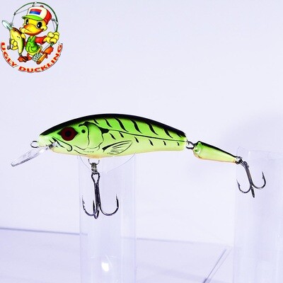 Ugly Duckling 7 Jointed Medium Runner - 2 részes lebegő wobbler - FT Ugly Duckling 7 Jointed Medium Runner - 2 részes lebegő wobbler - FT