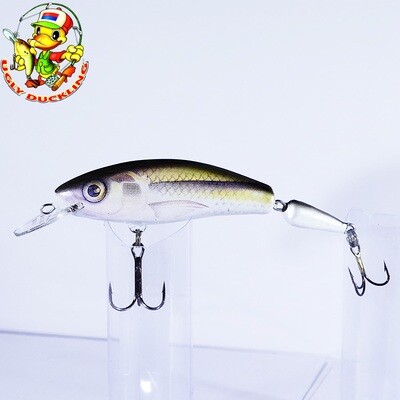 Ugly Duckling 7 Jointed Medium Runner - 2 részes lebegő wobbler - SI Ugly Duckling 7 Jointed Medium Runner - 2 részes lebegő wobbler - SI